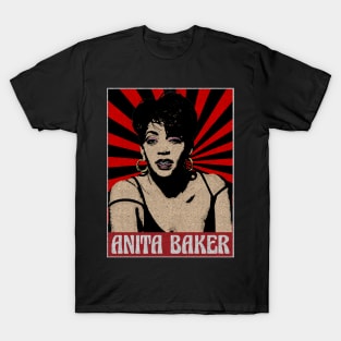 Anita Baker 80s Pop Art T-Shirt